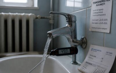 Bucureștenii pot cere facturi diminuate pentru apă caldă sub 50 de grade. Termenul pentru repartitoare a fost prelungit